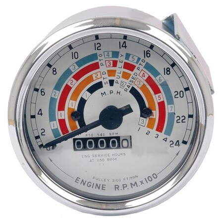 Aftermarket Tachometer Fits Fordson Tractor Major Power Major Clockwise Rotatio E1ADDN17360A